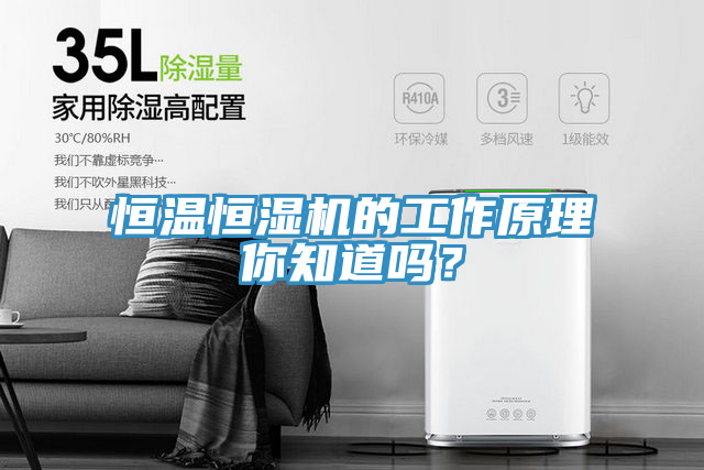 恒溫恒濕機(jī)的工作原理你知道嗎？