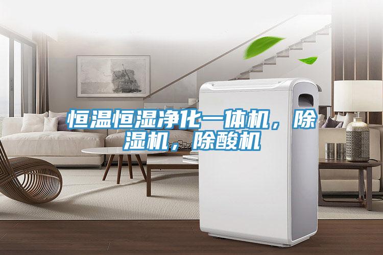 恒溫恒濕凈化一體機，除濕機，除酸機