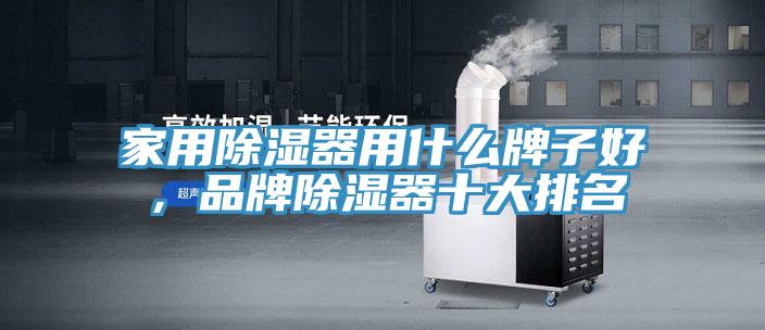 家用除濕器用什么牌子好，品牌除濕器十大排名