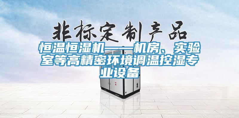 恒溫恒濕機——機房、實驗室等高精密環(huán)境調(diào)溫控濕專業(yè)設備