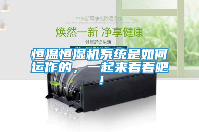恒溫恒濕機(jī)系統(tǒng)是如何運(yùn)作的，一起來看看吧！