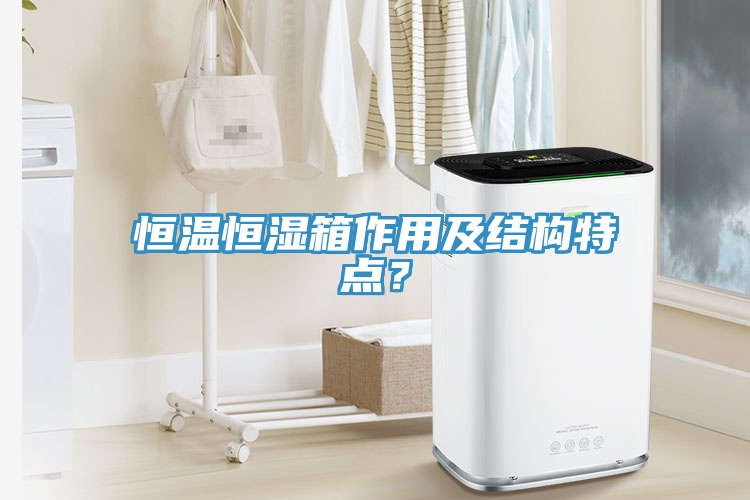 恒溫恒濕箱作用及結(jié)構(gòu)特點(diǎn)？