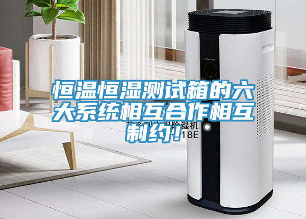 恒溫恒濕測(cè)試箱的六大系統(tǒng)相互合作相互制約！