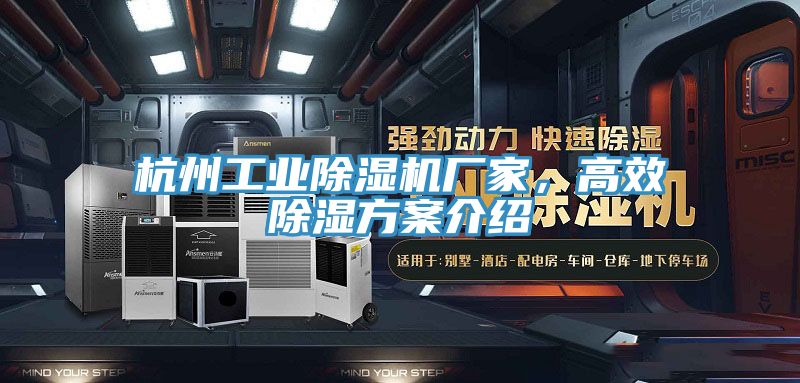 杭州工業(yè)除濕機(jī)廠家，高效除濕方案介紹