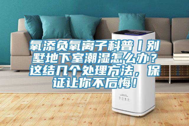 氧添負(fù)氧離子科普丨別墅地下室潮濕怎么辦？這結(jié)幾個處理方法，保證讓你不后悔！
