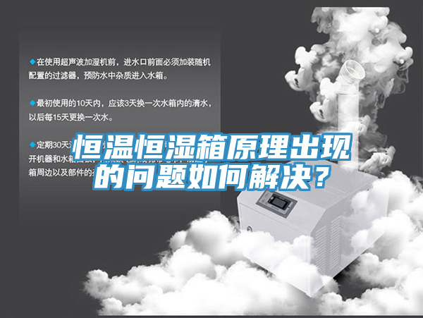 恒溫恒濕箱原理出現(xiàn)的問(wèn)題如何解決？