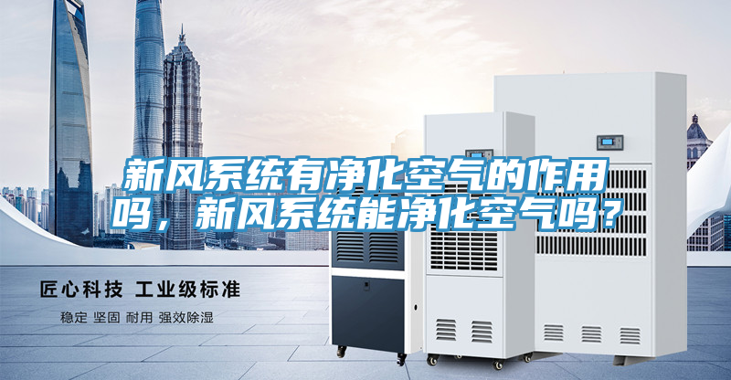 新風(fēng)系統(tǒng)有凈化空氣的作用嗎，新風(fēng)系統(tǒng)能凈化空氣嗎？