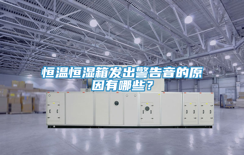 恒溫恒濕箱發(fā)出警告音的原因有哪些？