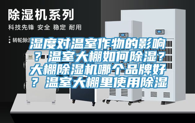 濕度對溫室作物的影響？溫室大棚如何除濕？大棚除濕機哪個品牌好？溫室大棚里使用除濕