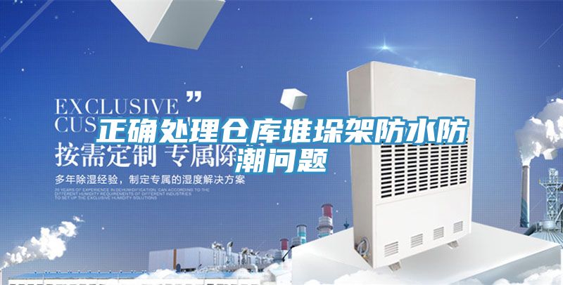 正確處理倉(cāng)庫(kù)堆垛架防水防潮問題