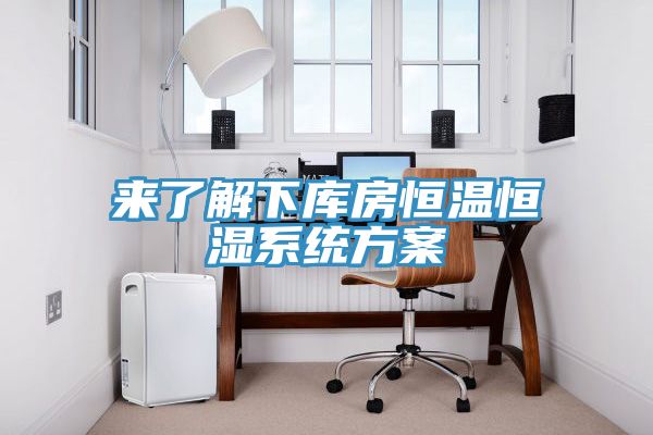 來了解下庫(kù)房恒溫恒濕系統(tǒng)方案
