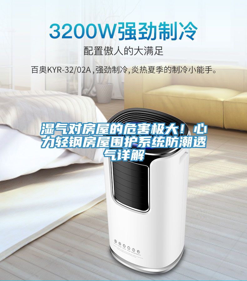 濕氣對(duì)房屋的危害極大！心力輕鋼房屋圍護(hù)系統(tǒng)防潮透氣詳解