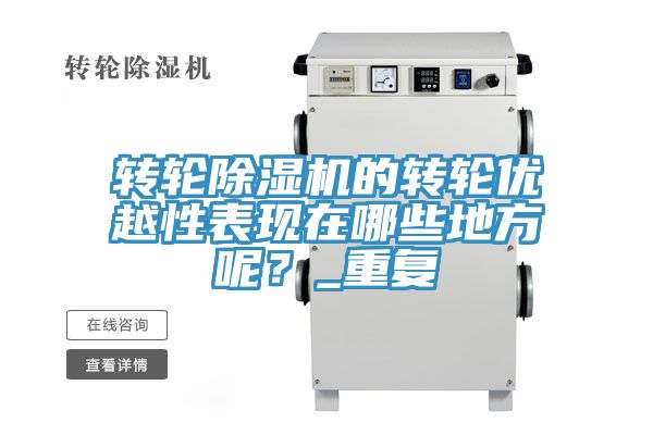 轉(zhuǎn)輪除濕機的轉(zhuǎn)輪優(yōu)越性表現(xiàn)在哪些地方呢？_重復(fù)