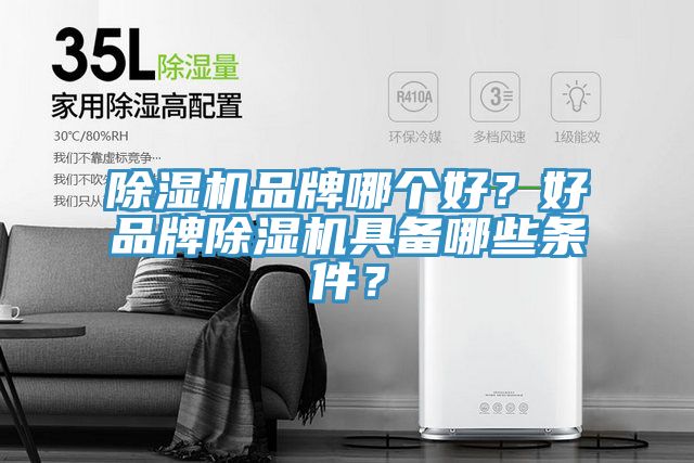 除濕機(jī)品牌哪個好？好品牌除濕機(jī)具備哪些條件？