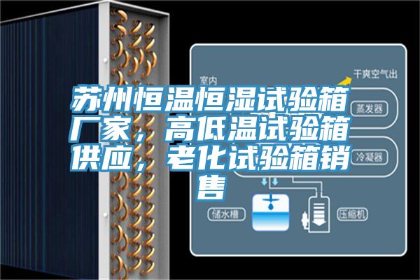 蘇州恒溫恒濕試驗(yàn)箱廠家，高低溫試驗(yàn)箱供應(yīng)，老化試驗(yàn)箱銷售