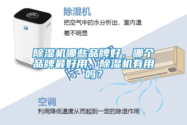 除濕機哪些品牌好，哪個品牌最好用，除濕機有用嗎？
