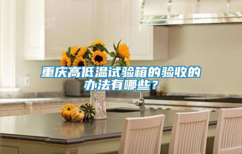 重慶高低溫試驗(yàn)箱的驗(yàn)收的辦法有哪些？