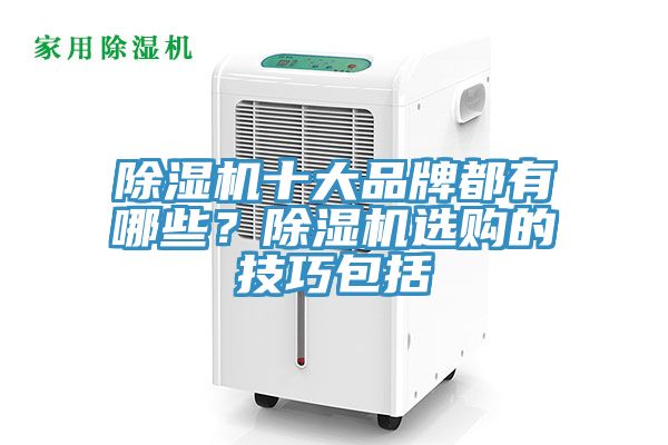 除濕機(jī)十大品牌都有哪些？除濕機(jī)選購(gòu)的技巧包括