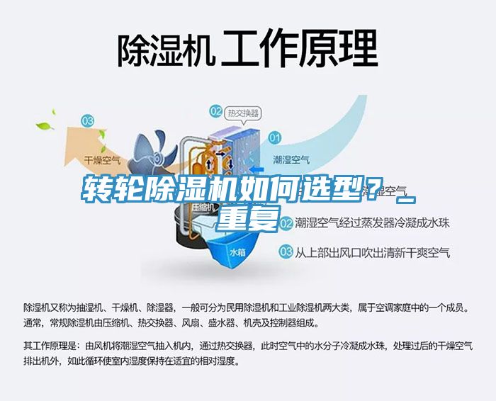 轉(zhuǎn)輪除濕機(jī)如何選型？_重復(fù)
