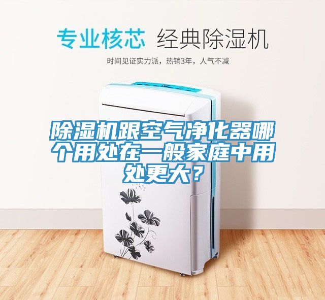 除濕機跟空氣凈化器哪個用處在一般家庭中用處更大？