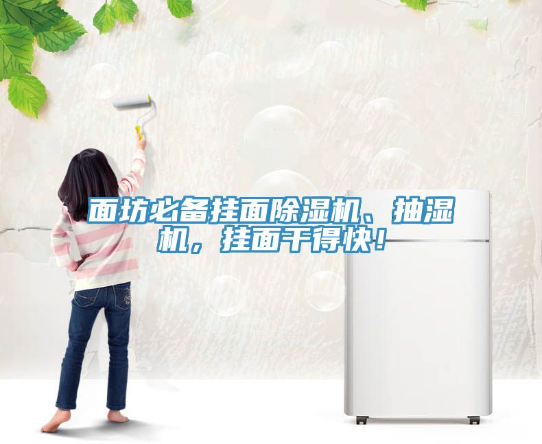 面坊必備掛面除濕機(jī)、抽濕機(jī)，掛面干得快！
