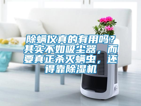 除螨儀真的有用嗎？其實不如吸塵器，而要真正殺滅螨蟲，還得靠除濕機(jī)