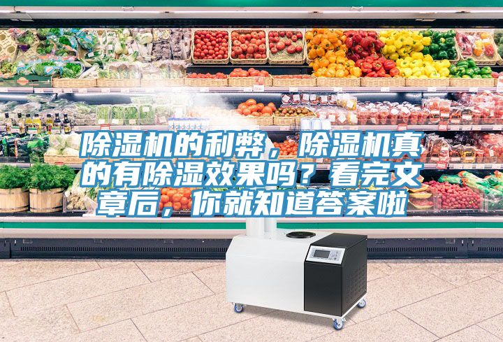 除濕機(jī)的利弊，除濕機(jī)真的有除濕效果嗎？看完文章后，你就知道答案啦